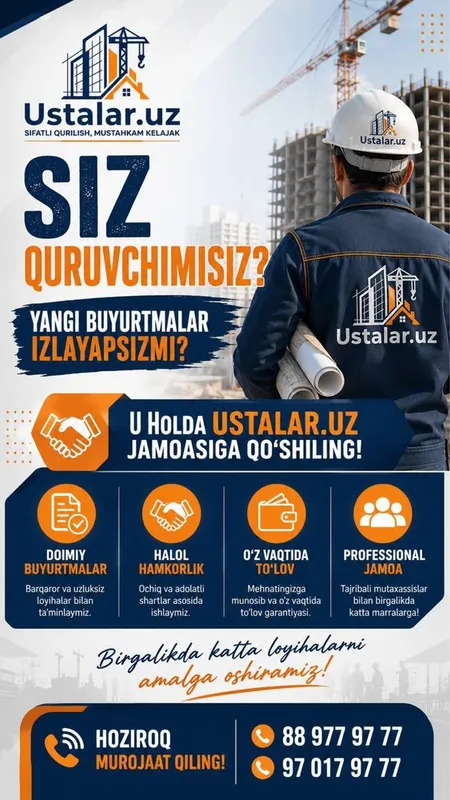 Professional va tajribali ustalar jamoasi siz bilan. 2 Professional va tajribali ustalar jamoasi siz bilan. 2