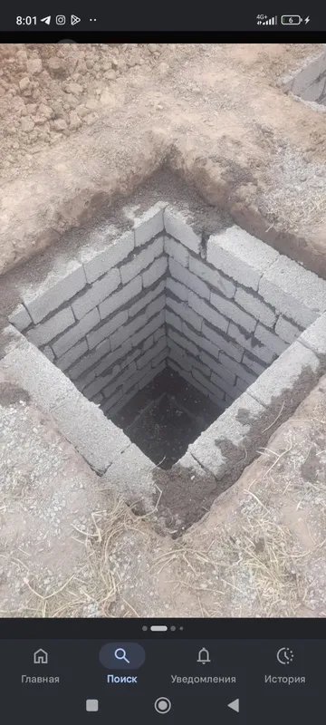 Шлакоблок терамиз шкатурка урамиз бетон куямиз ура казиймиз — фото 4