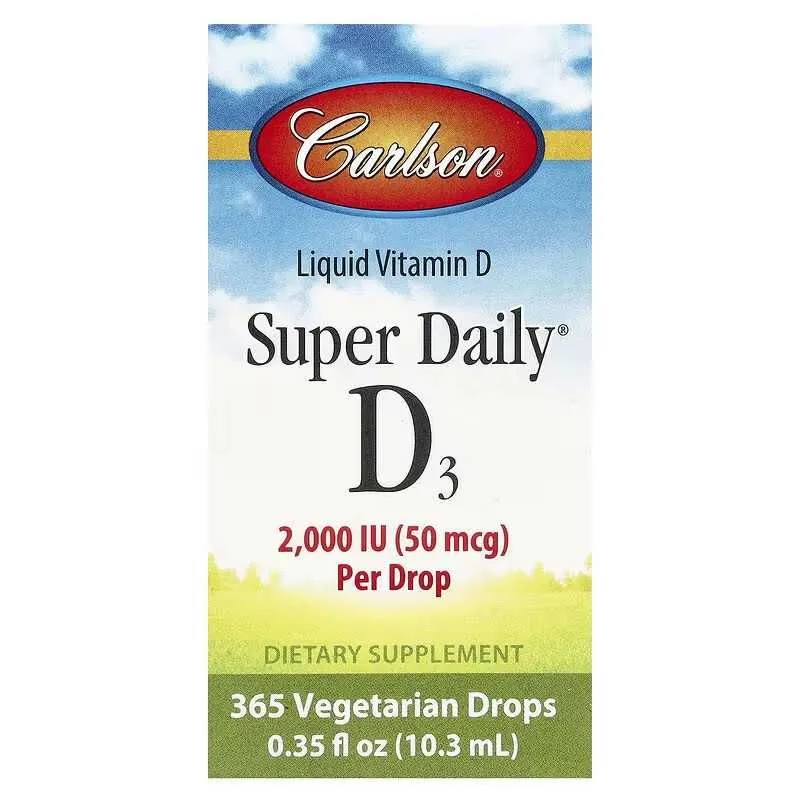 Carlson Super Daily D3 D3 1000 IU 2000 IU 3 Carlson Super Daily D3 D3 1000 IU 2000 IU 3