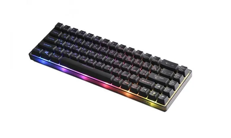 Игровая клавиатура 2E GAMING KG345 Transaprent USB Black — фото 1