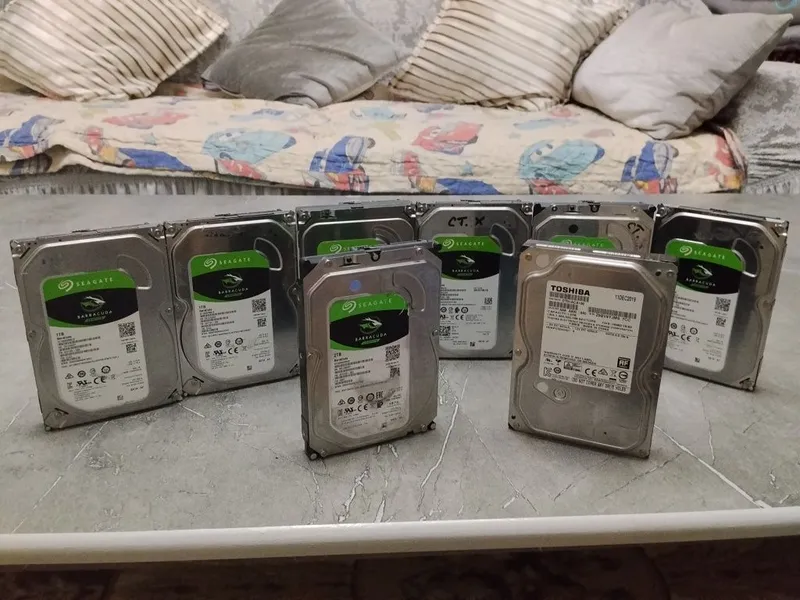 Продам HDD жёсткий диск от 1tb до 2tb все браки