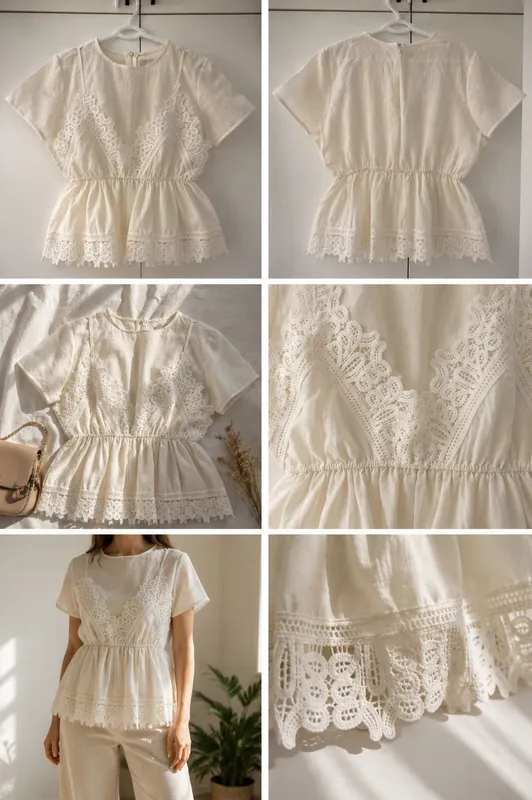 Дизайнерская блуза boho chic — фото 1