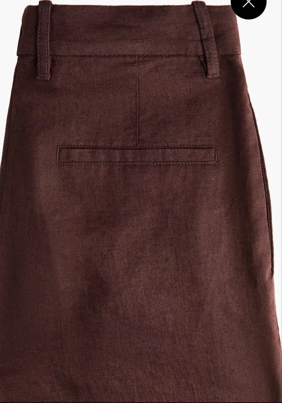 Классические брюки из льна H&M 3 Классические брюки из льна H&M 3
