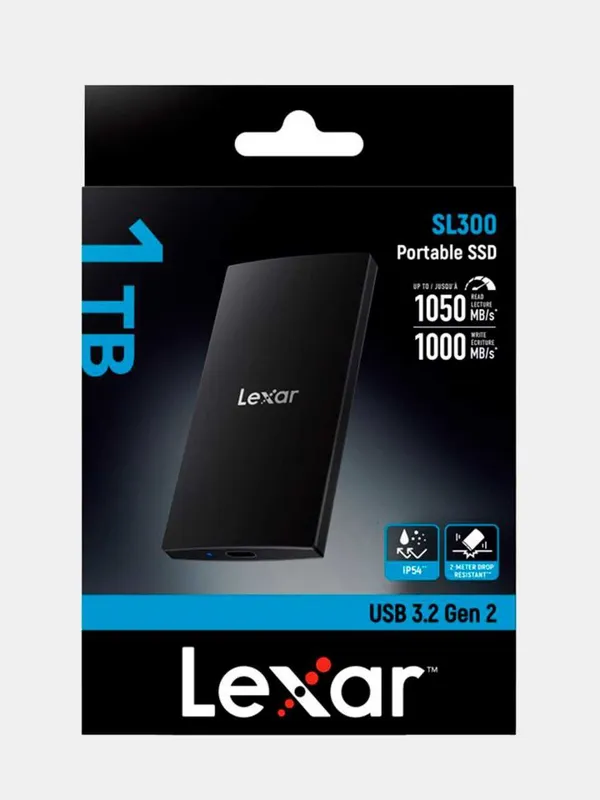 SSD Lexar SL300 Hard Внешний диск до 2TB — фото 2