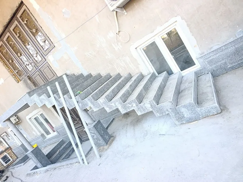 Granit tiravertin kafel ishlarini qilamiz — фото 5