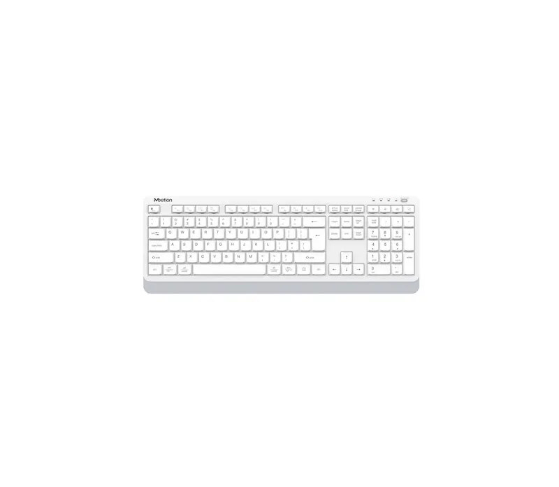 ! Беспроводная клавиатура Meetion BTK530 White