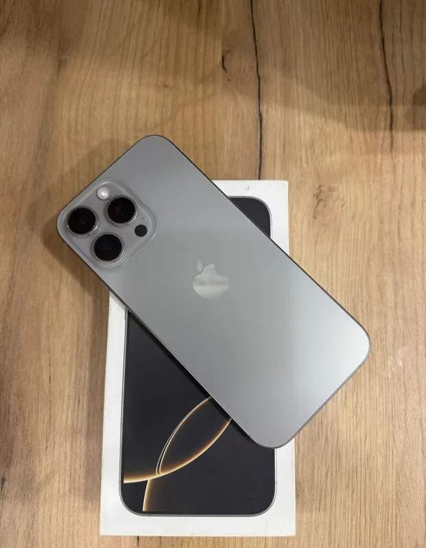 Iphone 16 pro yomkost100% 2simkartali 2 sim