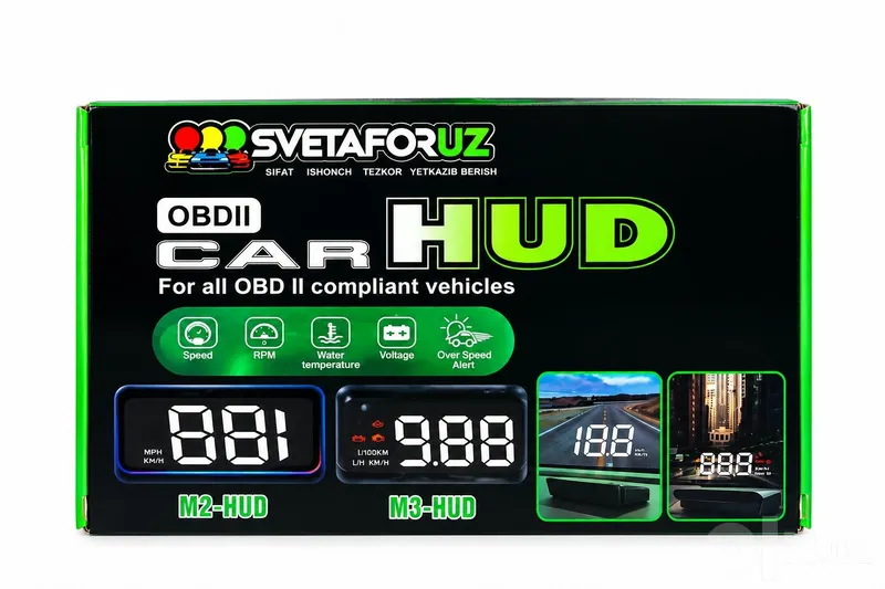Автомобильный дисплей HUD 2 Автомобильный дисплей HUD 2