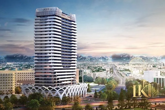 Элитная квартира с видом на Tashkent City в комплексе NRG U Tower
