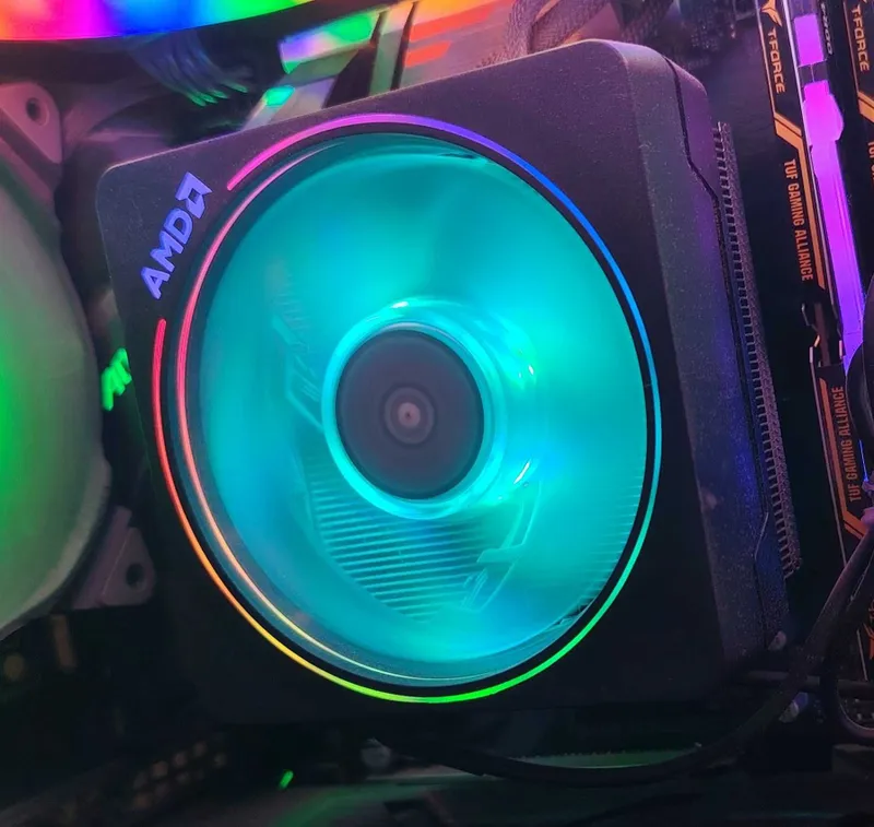 Сток (заводской) AMD кулер
