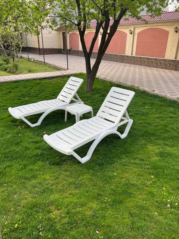 Turkiya shezlonglari (ko'p miqdorda bor) | Sifatli plastik — фото 2