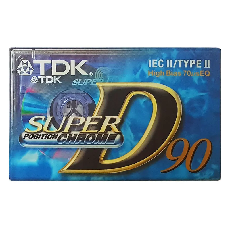 TDK Super D audio kasseta (Super Position Chrome) 1