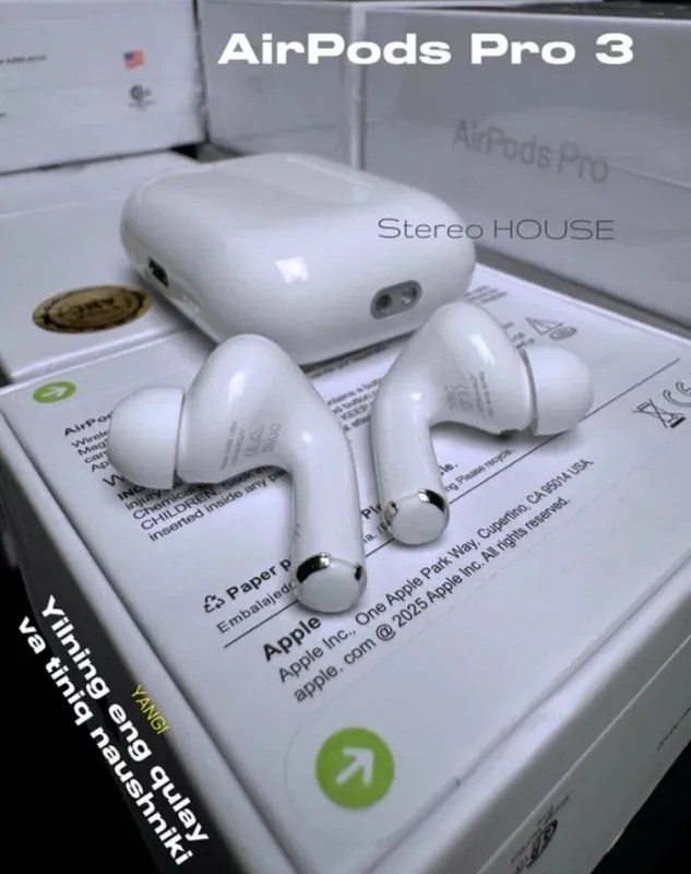 YENGI ! Airpods Pro 3 / ANC Premium | Dostavka ! 5
