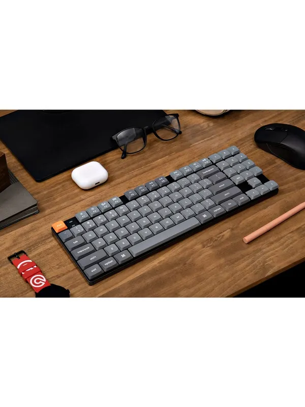 Игровая механическая клавиатура Keychron K13 Max, 90Key, K Pro Red, Hot-swap, QMK, черный — фото 3