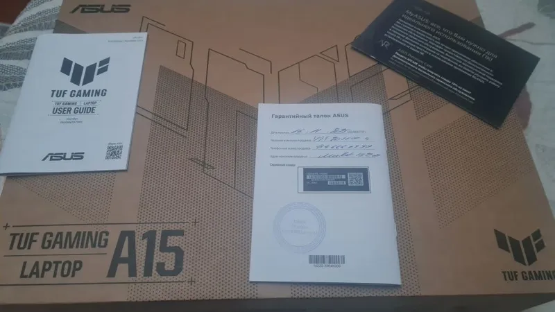 Asus tuf Gaming a15 — фото 1