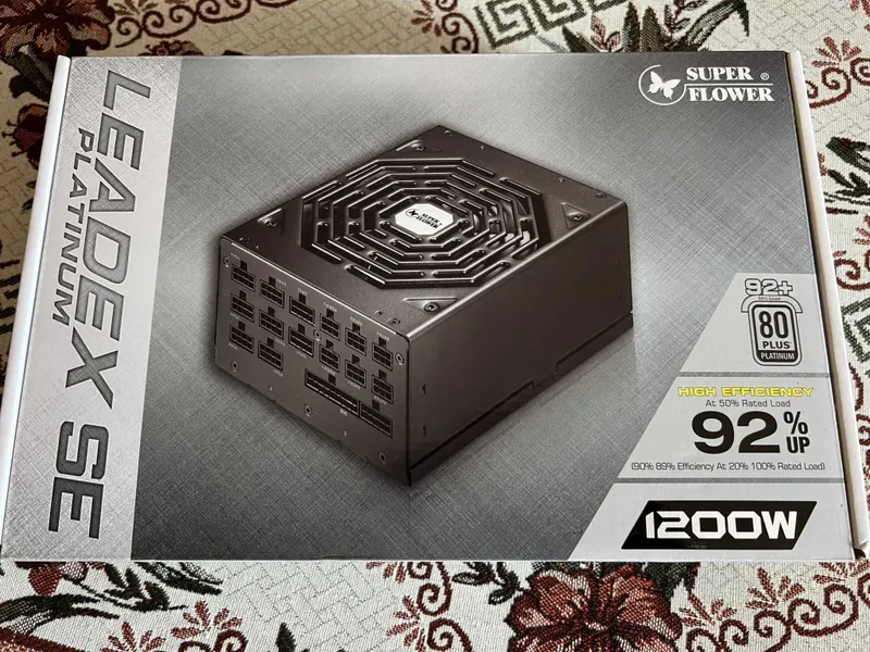 Блок питания Super Flower Leadex SE Platinum 1200w Цвет черный 1