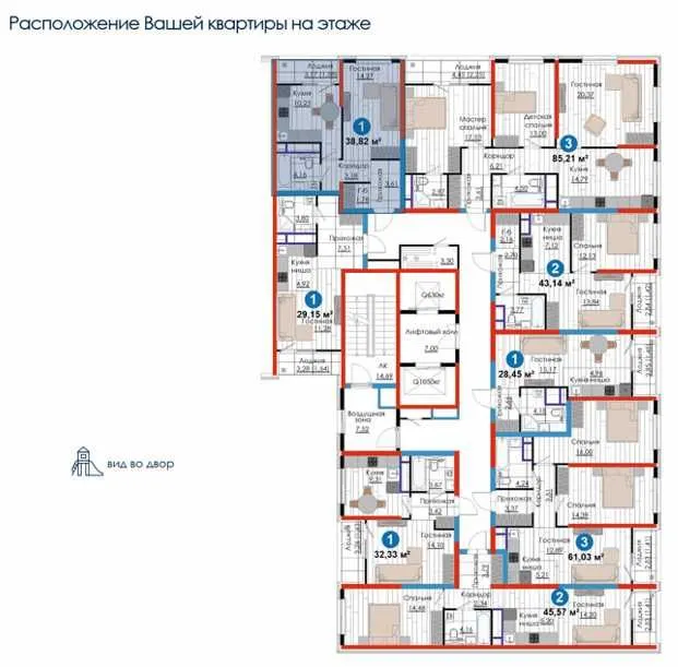 ЦЕНРТ НОВОГО ТАШКЕНТА! 1 комн 38,82м² за м²= 900у.е Ипотека/Рассрочка 2