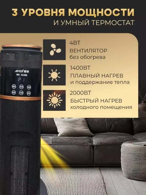 Yangi Premium PTC ceramika isitish elementi fan — фото 2