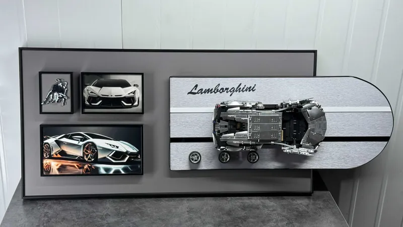 Premium 3D Avto Panel/ Dekor Lambarjini