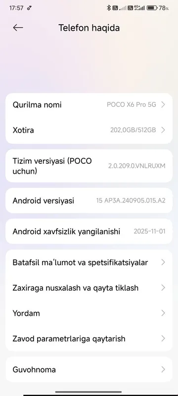 Poco x6 pro 5G 12/512 1