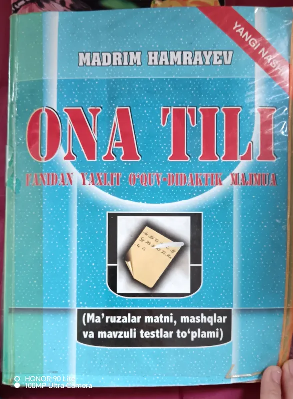 Ona tili DTM boyicha Abutirientlar uchun Ona tili DTM boyicha Abutirientlar uchun