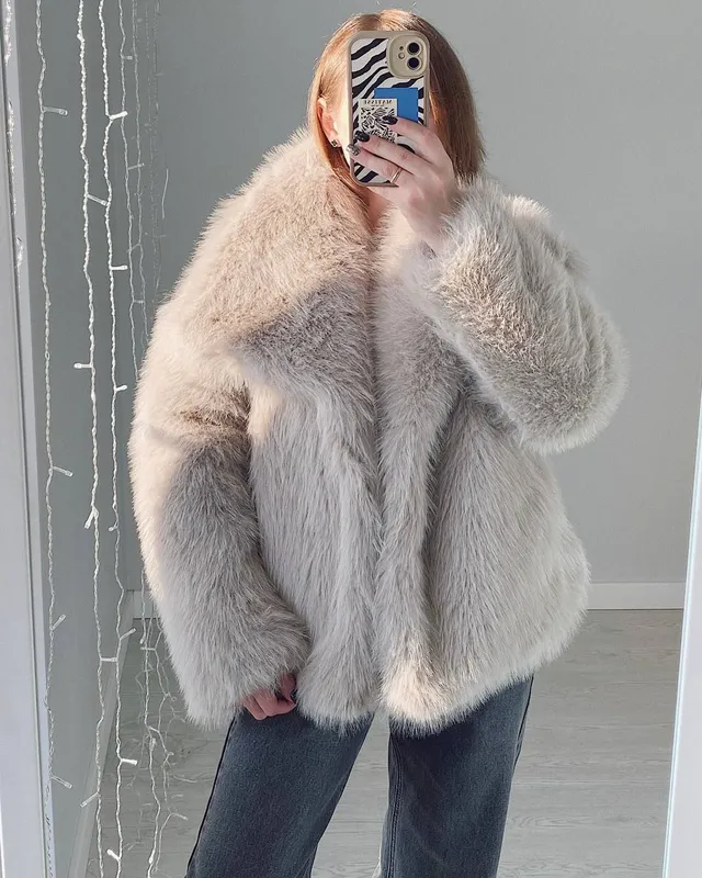 Шубка в стиле Zara