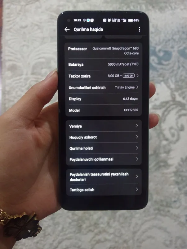 oppo A78 256 Gb 64 w zaryatkasi karobka dak. bor — фото 3
