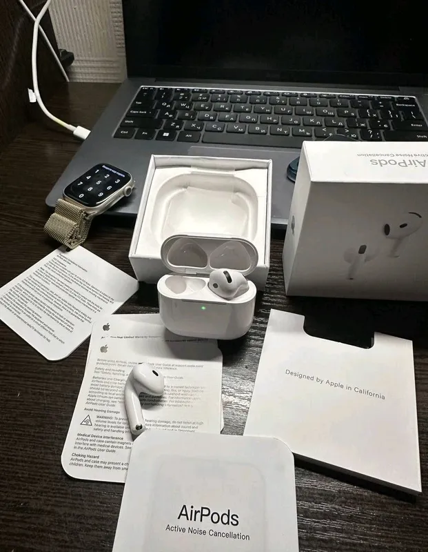 AirPods 4 ANC Original 100% To‘liq komplekt AQShdan 1 AirPods 4 ANC Original 100% To‘liq komplekt AQShdan 1
