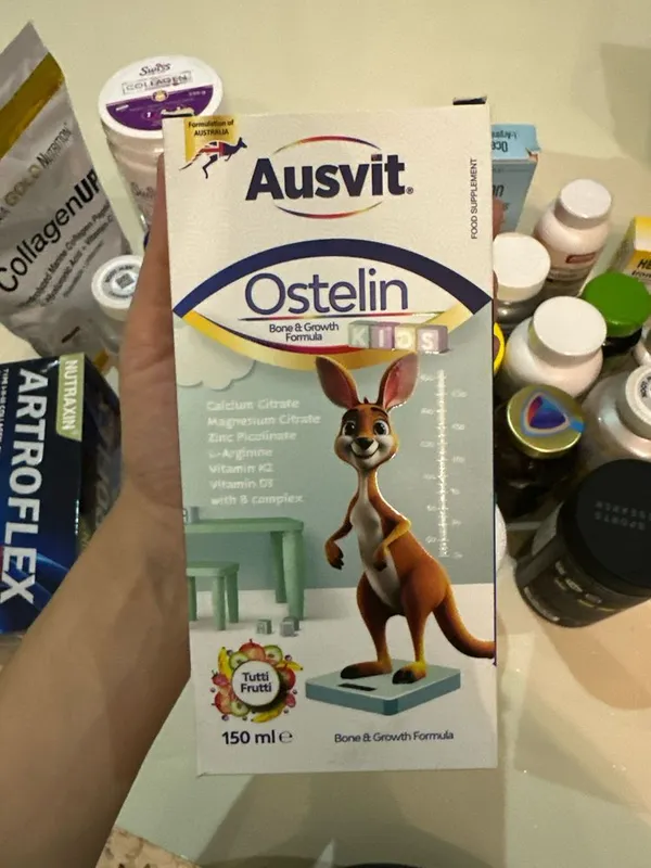 Ausvit Ostelin Kids Bone & Growth Formula sirop 150ml