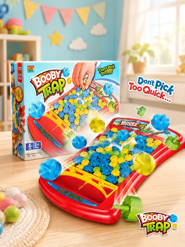 Bolalar uchun Booby Trap chaqqonlik o‘yini