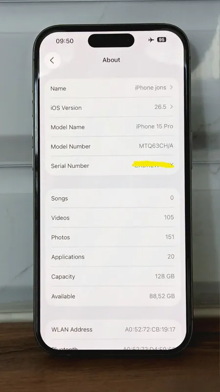 Iphone 15 pro 128GB 3 Iphone 15 pro 128GB 3