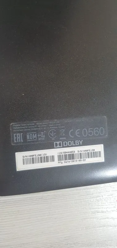 Планшет Lenovo Tab2 A7 20F продаётся 3