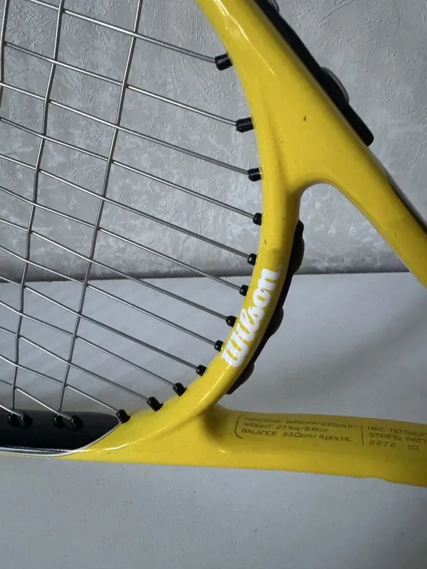 Теннисная ракетка Wilson Pro Open BLX + Фирменный чехол 4