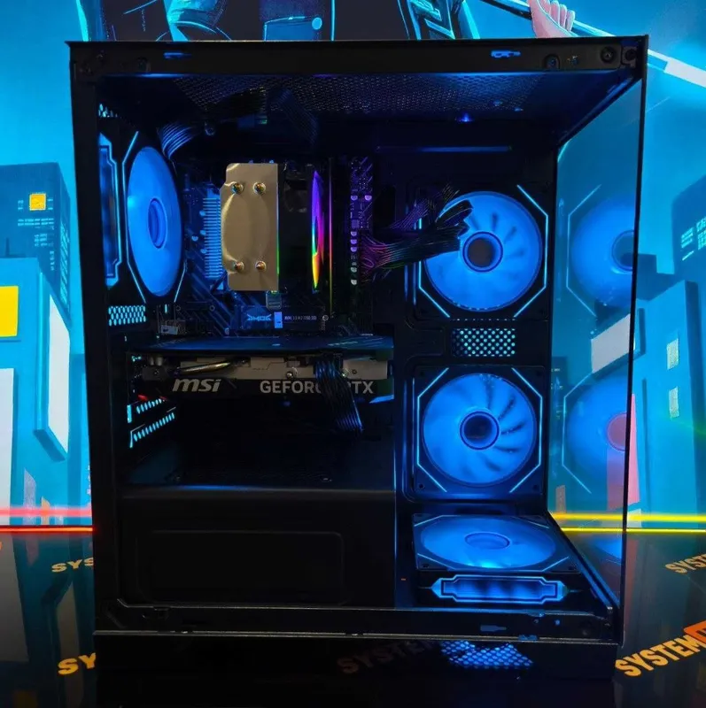 Игровой Компьютер i3 12100F / RTX 4060 8GB / DDR4 16GB / SSD 256GB — фото 1