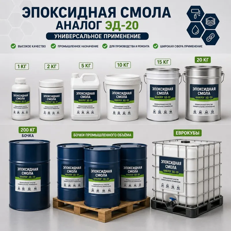 Эпоксидная смола — аналог ЭД-20 - Для производства и ремонта Эпоксидная смола — аналог ЭД-20 - Для производства и ремонта