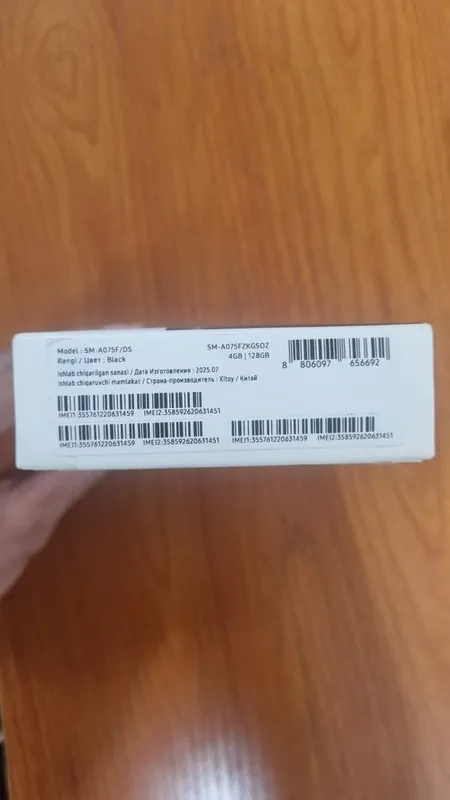 Samsung Galaxy A07 12 Oylik kafolat — фото 2