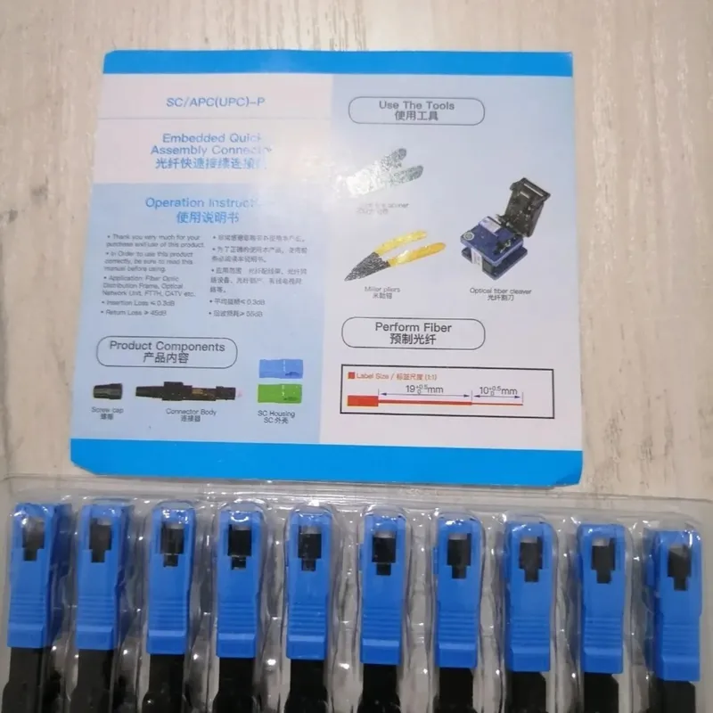Splitter 1*2/1*4/1*8/1*16, Adapter, Fast connector, optik kabel — фото 5