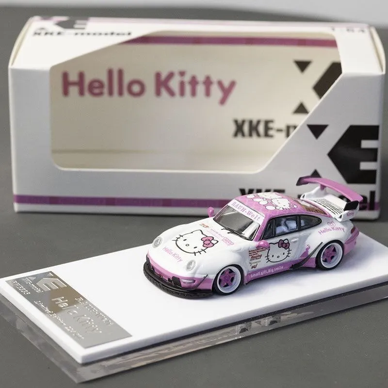 Porche 964 993 Hello Kitty / Машинка 1:64 масштаб