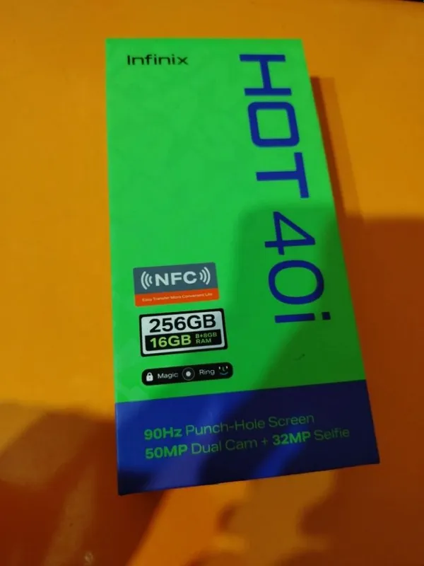 Infinix hot 40 i 8+8 256 1 Infinix hot 40 i 8+8 256 1