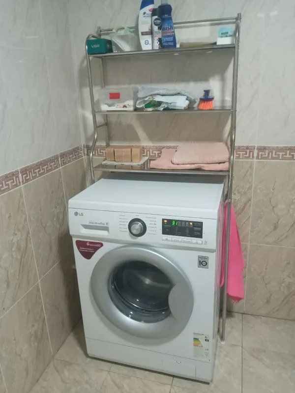 Полка напольная для стиральной машины и унитаза — фото 2