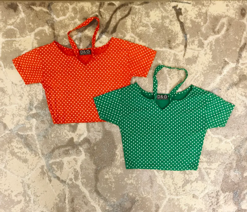 D&G krop toplar D&G krop toplar