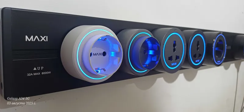 Track Sockets Рельсовые розетки - Maxi