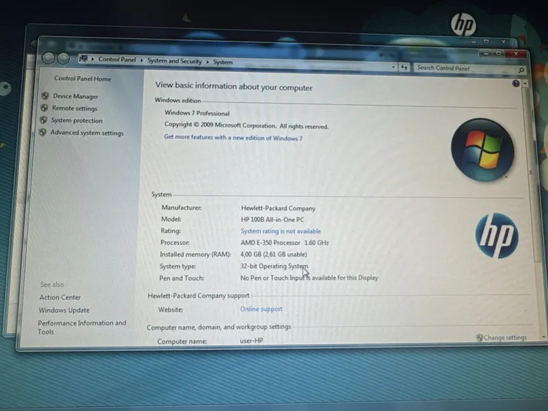 Моноблок HP All-in-One — фото 5