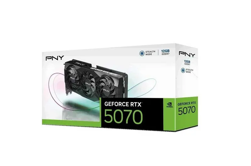 - Видеокарта PNY RTX 5070 XLR8 RGB 12GB (VCG507012TFXPB1) 4 - Видеокарта PNY RTX 5070 XLR8 RGB 12GB (VCG507012TFXPB1) 4
