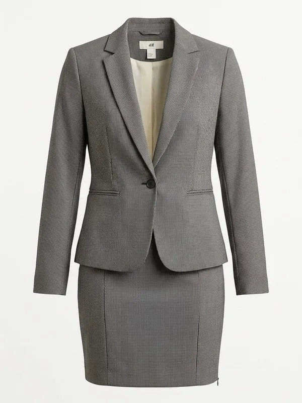 H&M women's blazer with pencil skirt