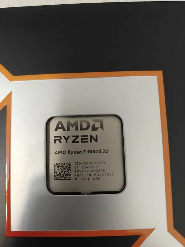 Ryzen 9850x3d + V-Color X Sky Manta 32gb DDR5 — фото 1