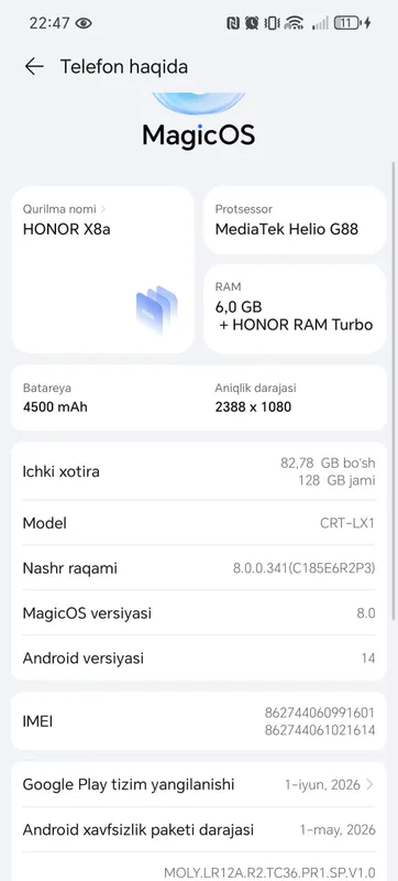 Honor 8a срочно продаётся 3