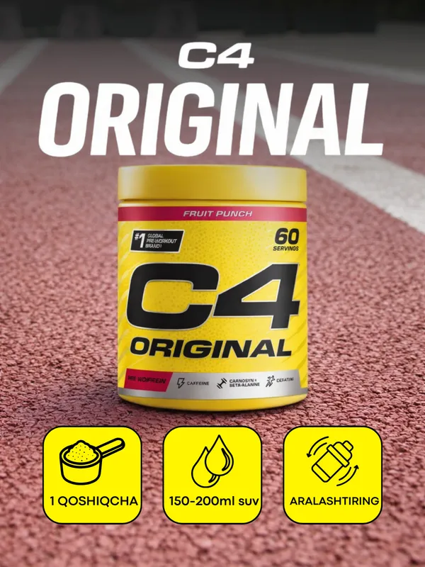 Energetik C4 ORIGINАL pre-workout, 60 posiya — фото 4