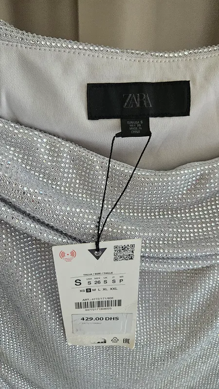 Zara топ новый оригинал — фото 4