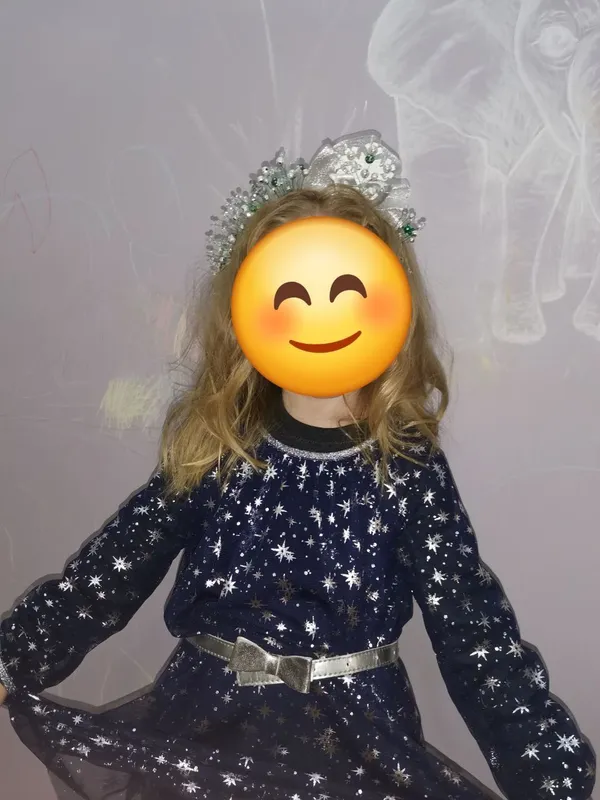 Синее платье на 4-6 лет 2 Синее платье на 4-6 лет 2